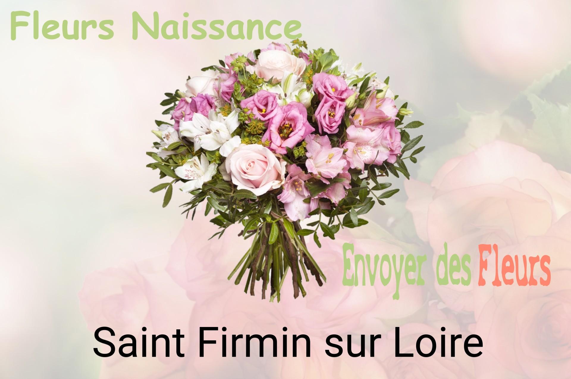 Bouquet de fleurs de naissance livré à Saint-Firmin-sur-Loire
